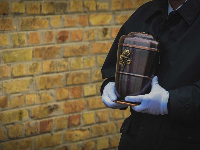 Algordanza works with funeral homes for extra security for you